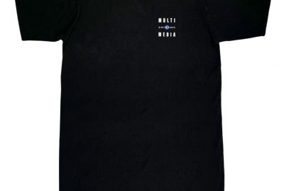 1993 SIGGRAPH Black T-shirt MultiMedia Front