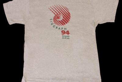 1994 SIGGRAPH Grey T-shirt Orlando Front