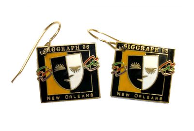 1996 SIGGRAPH Earrings