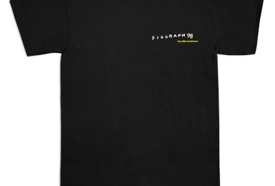 1998 SIGGRAPH Black T-Shirt_Front