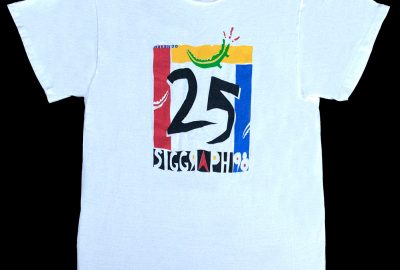 1998 SIGGRAPH White T-shirt 25 Front