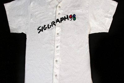 1998 White Baseball Shirt Front