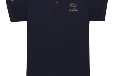 1999 SIGGRAPH Black Polo_Front