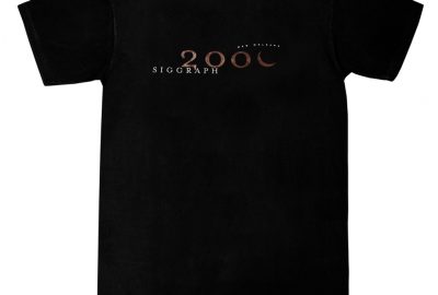 2000 SIGGRAPH Black T-Shirt_Front