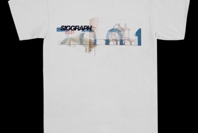 2001 SIGGRAPH Conference T-shirt Front