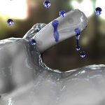 Water drops on surfaces