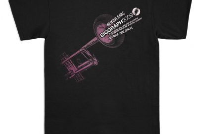 2009 SIGGRAPH Black T-Shirt_Front