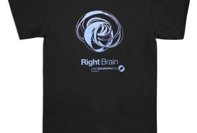 2013 SIGGRAPH T-Shirt_Right Brain Front