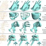 Topology-constrained surface reconstruction from cross-sections