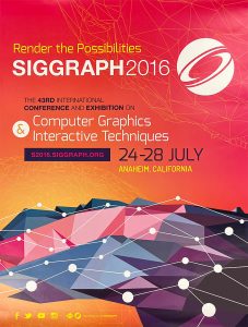 ©SIGGRAPH 2016 Conference Poster