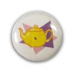 Chapters Button Gold Teapot