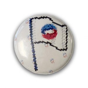 ©Chapters Button SIGGRAPH Flag