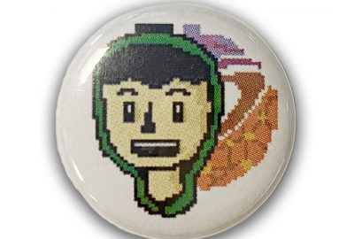 2019 SIGGRAPH Chapters Button Shay in Green