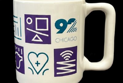 1992 Coffee Mug Back White