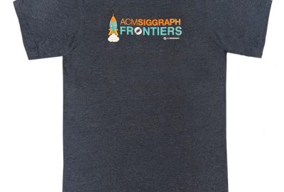 SIGGRAPH T-Shirt_Frontiers Front