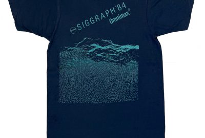 1984-SIGGRAPH-Dark-Blue-T-shirt-Omnimax-Front