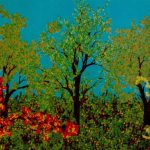 Combinatorial analysis of ramified patterns and computer imagery of trees