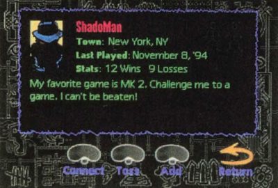 1995 E-Tech: Catapult Entertainment Inc._XBAND VIDEO GAME NETWORK