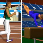 Animating human athletics
