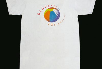 1997-SIGGRAPH-White-T-shirt-Los Angeles-Front