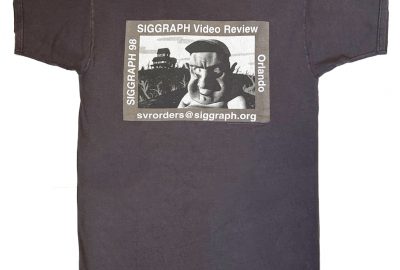 1998-SIGGRAPH-Purple-Gray-T-shirt-Video-Review-Front