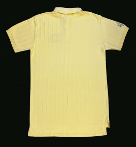 ©SIGGRAPH Yellow Show Crew Polo Shirt Front