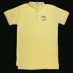 SIGGRAPH Yellow Show Crew Polo Shirt Front