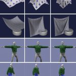 Large steps in cloth simulation