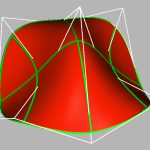 Interpolating nets of curves by smooth subdivision surfaces