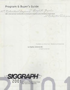 ©SIGGRAPH 2001 Program and Buyer's Guide
