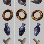 View-dependent displacement mapping
