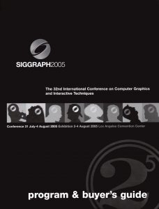 ©SIGGRAPH2005 Program and Buyer's Guide