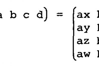1977 Technical Paper: Blinn_A HOMOGENEOUS FORMULATION FOR LINES IN 3 SPACE
