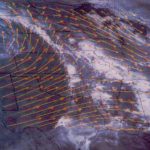 Stereographic displays of atmospheric model data