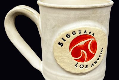 1997 SIGGRAPH Ceramic Coffee Mug Red Logo