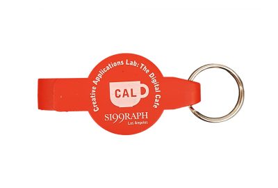 1999 SIGGRAPH-Red Keychain-Creative Application Lab-Front