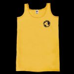2001 SIGGRAPH Professional Chapters Yellow Tank top