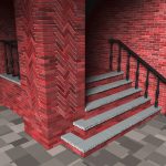 Feature-based cellular texturing for architectural models