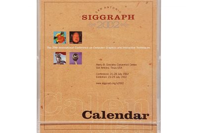 2002 SIGGRAPH-Calender-San Antonio-Front