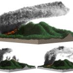 Fire in paradise: mesoscale simulation of wildfires