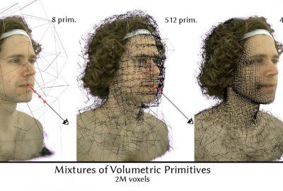 2021 Technical Paper: LOMBARDI_Mixture of Volumetric Primitives for Efficient Neural Rendering