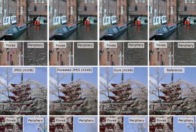 2021 Technical Paper: WALTON_Beyond Blur: Real-time Ventral Metamers for Foveated Rendering