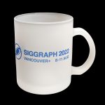 2022 SIGGRAPH Vancouver Opaque Glass Mug