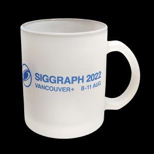 ©2022 SIGGRAPH Vancouver Opaque Glass Mug