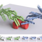 Learning high-DOF reaching-and-grasping via dynamic representation of gripper-object interaction