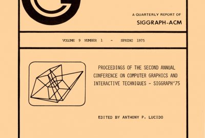 SIGGRAPH 1975 Proceedings Front