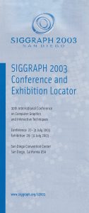 ©SIGGRAPH 2003 Conference and Exhibition Locator