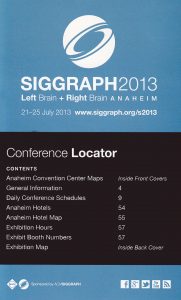 ©SIGGRAPH 2013 Conference Locator