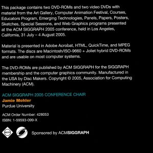 ©SIGGRAPH 2005 Full Conference DVD-ROM
