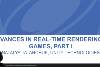 2022 Courses Tatarchuk_Advances in real-time rendering in games part I